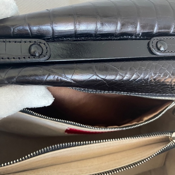 VALENTINO Black & White ZEBRA Print Handbag, - Picture 10 of 13